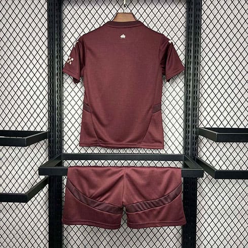 Maillot Manchester City Third 2024-25 Enfant Rouge